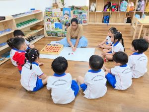 Montessori Phonics Lesson Preschool Singapore